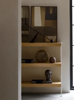 Audo Copenhagen Interconnect ljusstake, svart stål