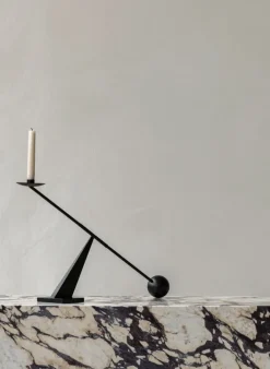 Audo Copenhagen Interconnect ljusstake, svart stål