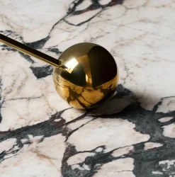 Audo Copenhagen Interconnect ljusstake, polerad mässing