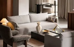 Audo Copenhagen Interconnect ljusstake, polerad mässing