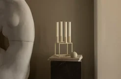 Audo Copenhagen Kubus 4 ljushållare, elfenben