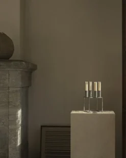 Audo Copenhagen Kubus 4 ljushållare, zink