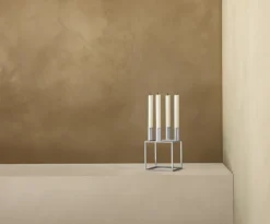 Audo Copenhagen Kubus 4 ljushållare, zink