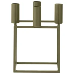 Audo Copenhagen Kubus 4 ljushållare, oliv