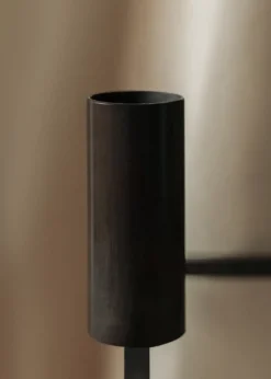 Audo Copenhagen Kubus 4 ljusstake, bränd koppar