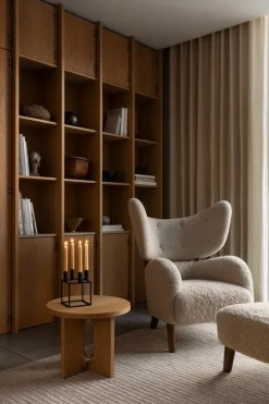 Audo Copenhagen Kubus 4 ljushållare, svart