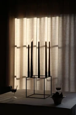 Audo Copenhagen Kubus 4 ljushållare, svart