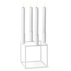 Audo Copenhagen Kubus 4 ljushållare, vit