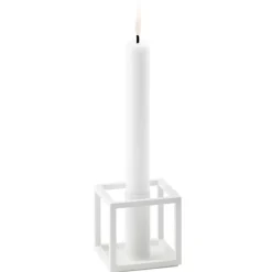 Audo Copenhagen Kubus 1 ljushållare, vit