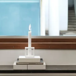 Audo Copenhagen Kubus 1 ljushållare, vit