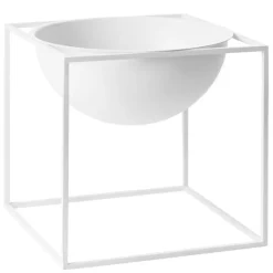 Audo Copenhagen Kubus skål, stor, vit