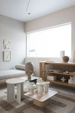 Audo Copenhagen Marmorskiva till Androgyne-bordet, vit