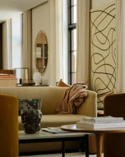 Audo Copenhagen Nimbus spegel 110 cm, polerad mässing