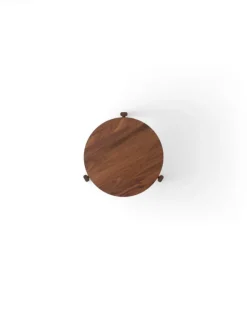 Audo Copenhagen Passage loungebord, 50 cm, valnöt