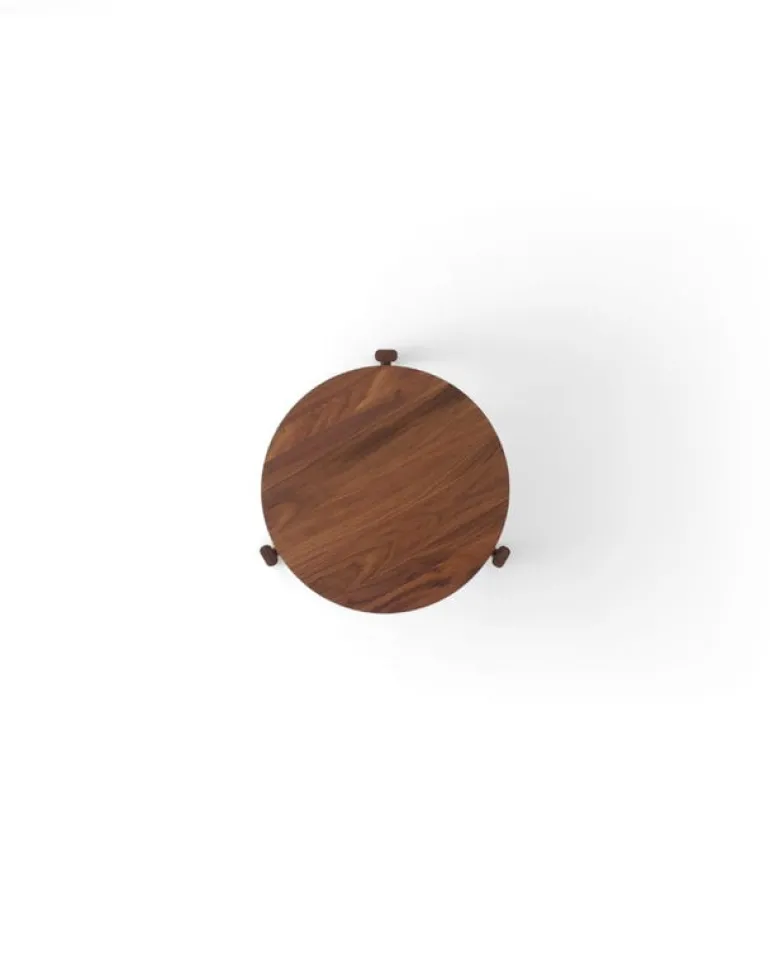 Audo Copenhagen Passage loungebord, 50 cm, valnöt