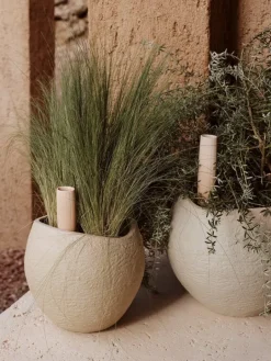 Audo Copenhagen Plantas blomkruka, 32 cm, elfenben