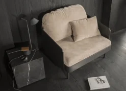 Audo Copenhagen Plinth bord, kub, svart Marquina-marmor