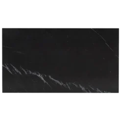 Audo Copenhagen Plinth Grand bord, svart Marquina-marmor