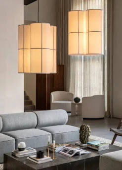 Audo Copenhagen Plinth lågt bord, svart Marquina-marmor