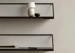 Audo Copenhagen Rail hylla, mörkbehandlad ek - svart