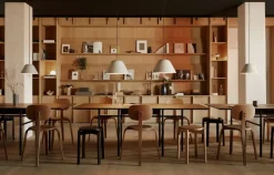 Audo Copenhagen Snaregade bord, 200 x 90 cm, mörkbetsad ek