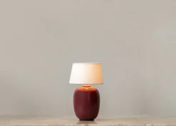 Audo Copenhagen Torso Portable bordslampa, rubin