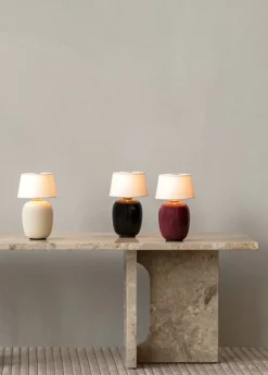 Audo Copenhagen Torso Portable bordslampa, rubin