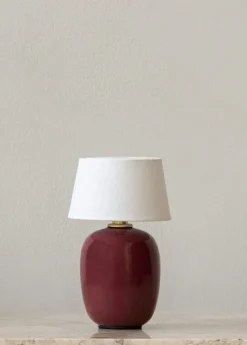 Audo Copenhagen Torso Portable bordslampa, rubin