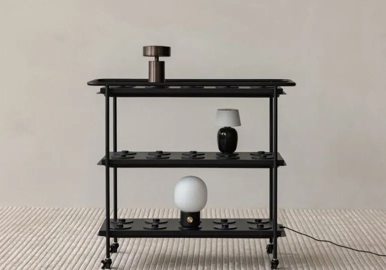 Audo Copenhagen Torso Portable bordslampa, svart