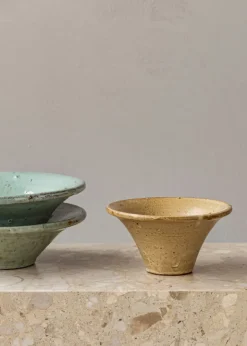 Audo Copenhagen Triptych keramikskål, 15 cm, kräm