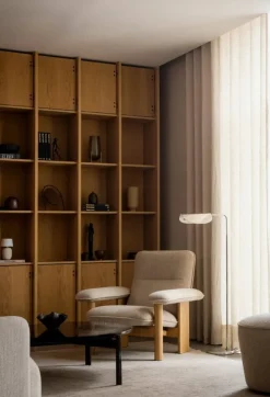 Audo Copenhagen Wing golvlampa, aluminium