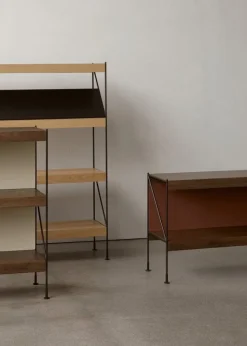 Audo Copenhagen Zet förvaringssystem bakpanel, off white