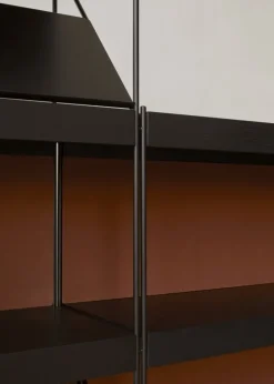 Audo Copenhagen Zet förvaringssystem tidningshylla, svart