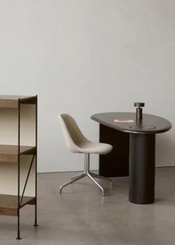 Audo Copenhagen Zet förvaringssystem, H114, svart stål - ek