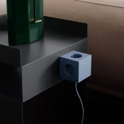 Avolt Square 1 USB-C förlängningssladd, 1,8 m, hajblå