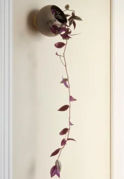 AYTM Globe väggblomkruka, S, taupe