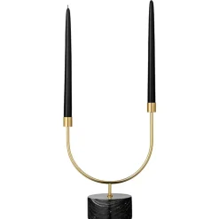 AYTM Grasil ljusstake, svart - guld