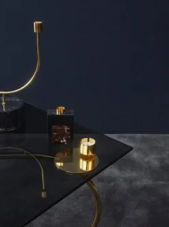 AYTM Grasil ljusstake, svart - guld