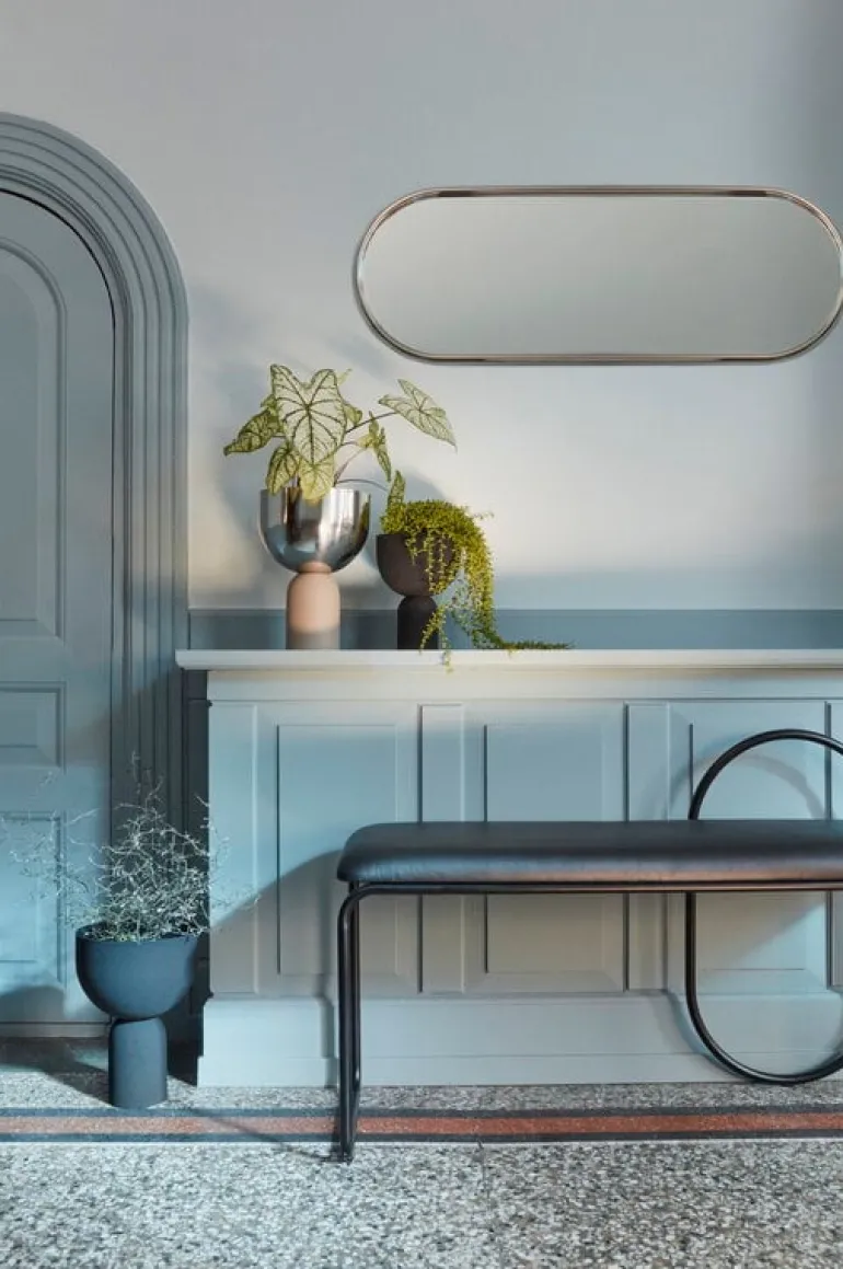 AYTM Torus blomkruka, M, silver - taupe