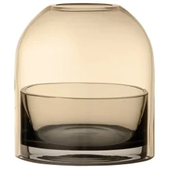 AYTM Tota ljuslykta, bärnsten - svart