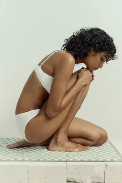 Baina Badrumsmatta, Beppu, 50 x 80 cm, salvia - krita