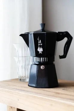 Bialetti Moka Exclusive espressobryggare, 6 koppar, svart