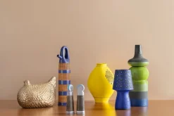 Bitossi Kyckling, figurin, 25 cm, silver