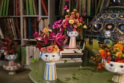 Bjørn Wiinblad Eva vas, 15 cm, lavendel