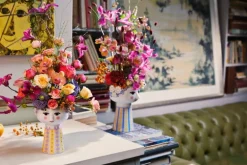 Bjørn Wiinblad Eva vas, 18,5 cm, blå