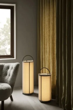 Blomus Tawa Mobile bärbar golvlampa, L, sten