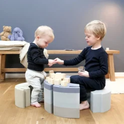 bObles Elefant, molnblå