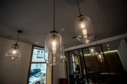 Bomma Lantern pendellampa, klar - svart