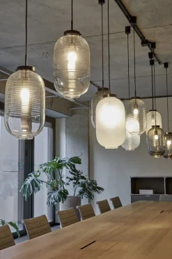 Bomma Lantern pendellampa, klar - svart