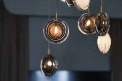 Bomma Lens Single pendel, smoke - antracit